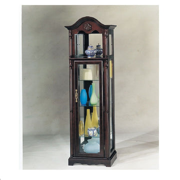 Lindsey - Curio Cabinet - Cherry