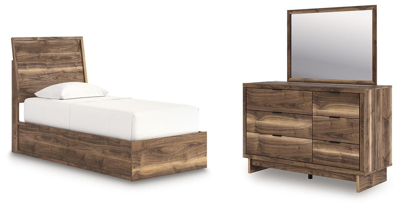 Chirason - Panel Platform Bedroom Set complete set