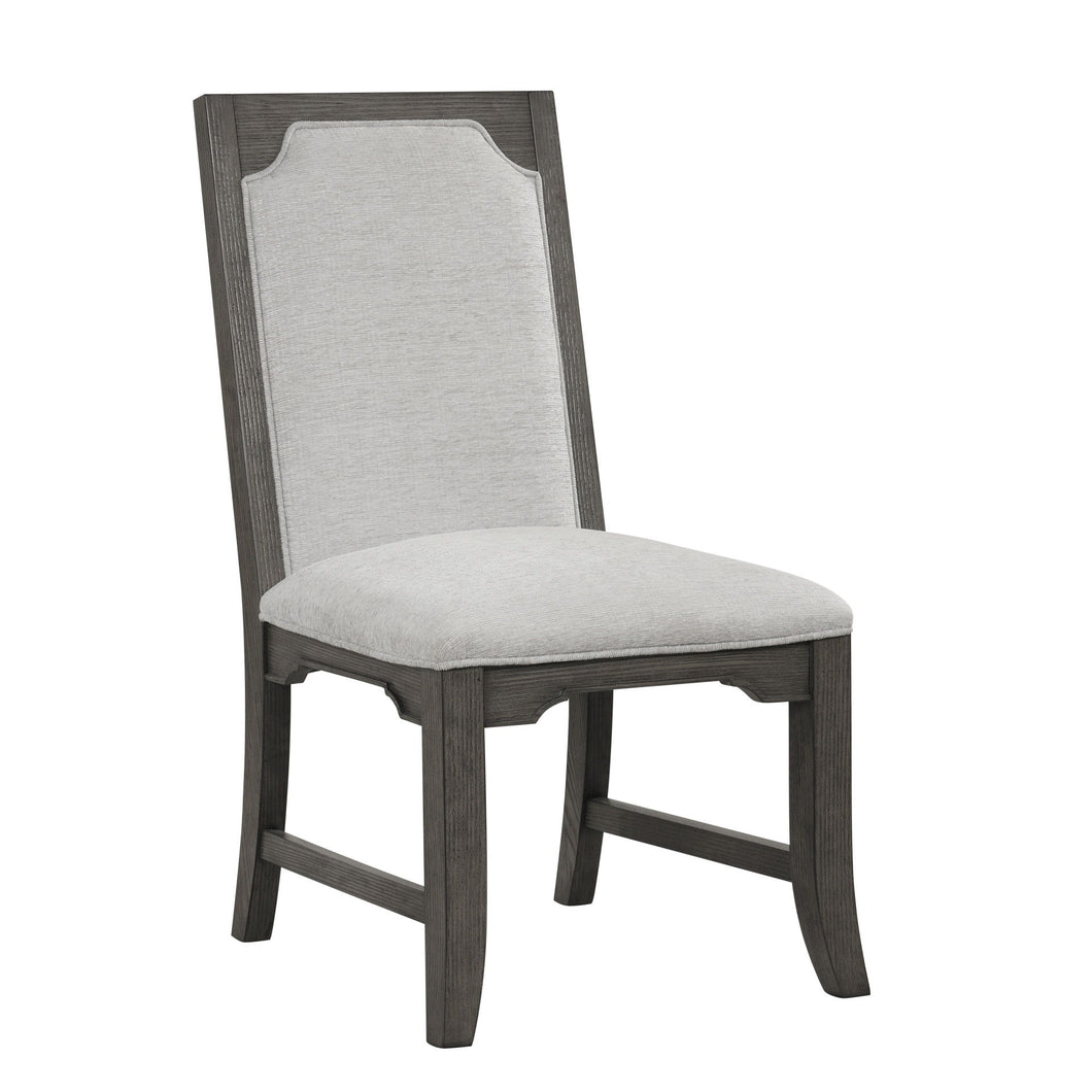 Lisbon - Dining Side Chair (Set of 2) - Gray
