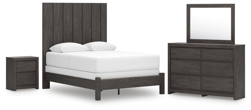 Fraluna - Panel Bedroom Set complete set