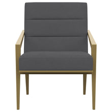 Kirra - Upholstered Metal Arm Accent Chair
