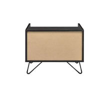 Melkree - Accent Table - Oak & Black