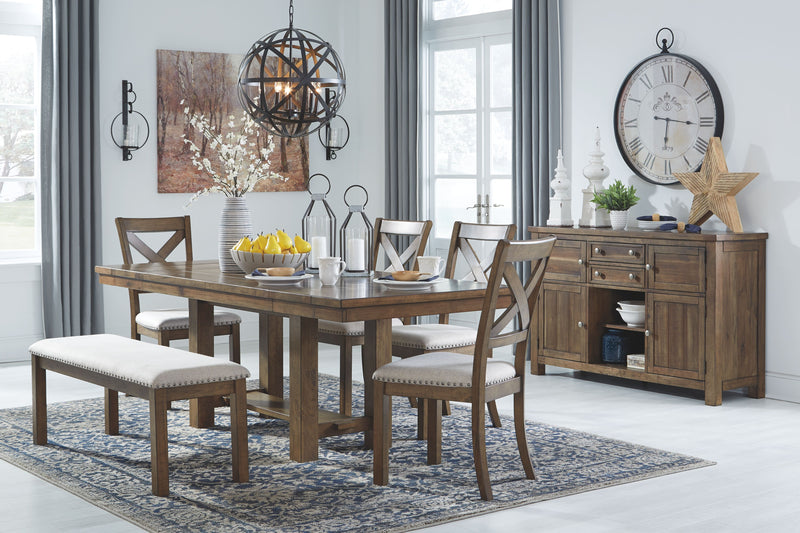 Moriville - Rectangular Dining Table Set complete set