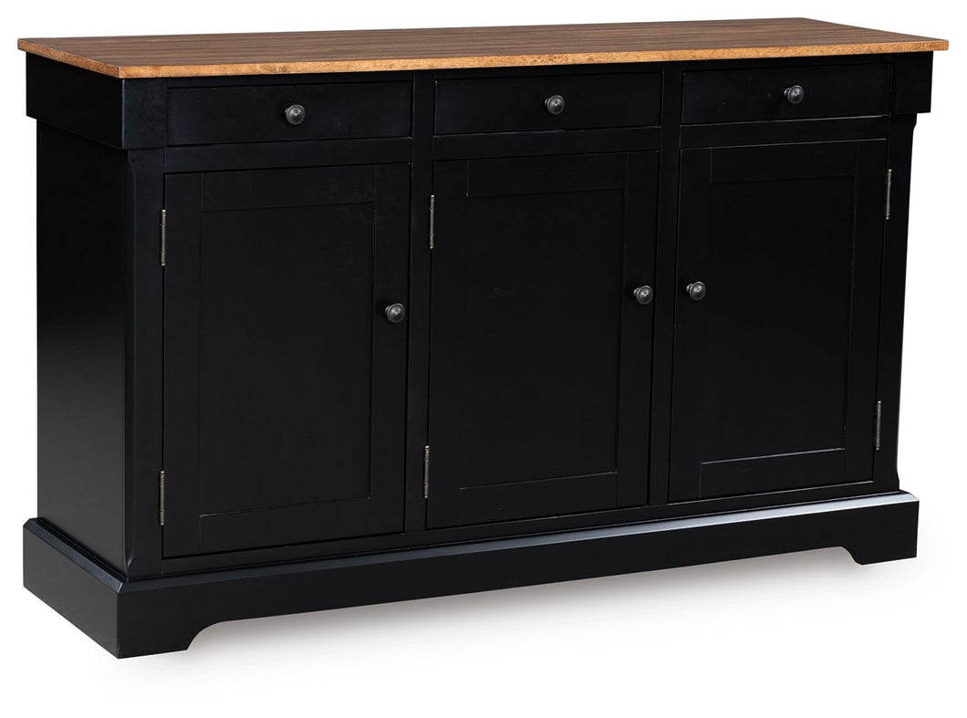 Wildenauer - Brown / Black - Dining Room Buffet