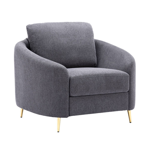 Yuina Chair Gray Linen