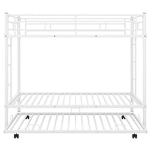 Twin Over Twin Bunk Bed With Trundle