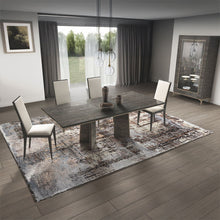 Venezia - Synthetic Leather Side Chair (Set of 2) - Gray