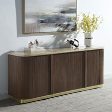 Clayten - Server - Brown Oak