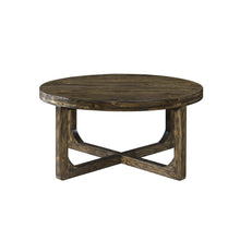 Kerby - Round Coffee Table - Dark Brown