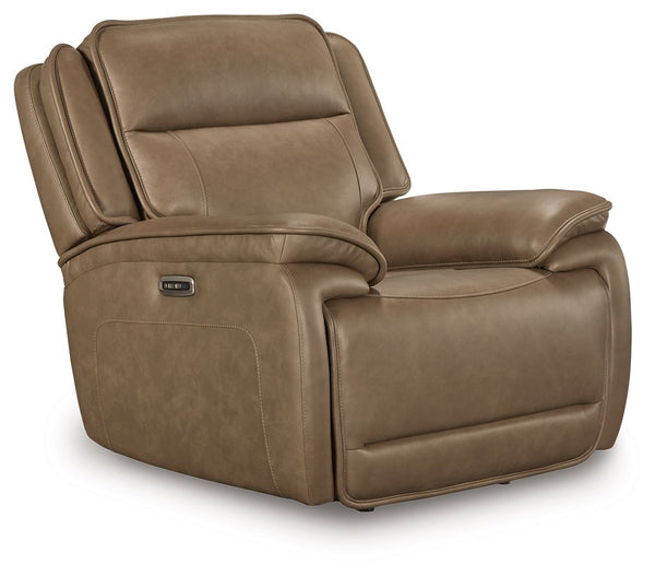 Glencroft Power Recliner / Adjustable Headrest Sahara
