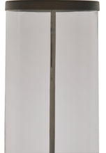 Junrow - Glass Table Lamp - Clear / Brown