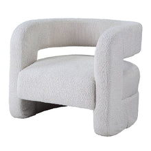 Yitua - Accent Chair - White Teddy Sherpa