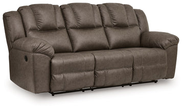 Lowilla - Reclining Sofa - Driftwood
