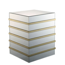 Dominic - End Table - Mirrored