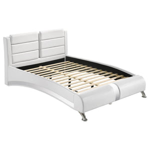 Jeremaine - Contemporary Upholstered Platform Bed Bedroom Set