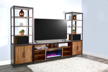 San Diego - Media Console - Antique Brown