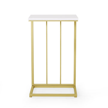 Modern Glam C - Shape End Table