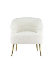 Trezona - Accent Chair - White Teddy Sherpa