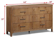 Westcott - Dresser And Mirror - Cerused Natural