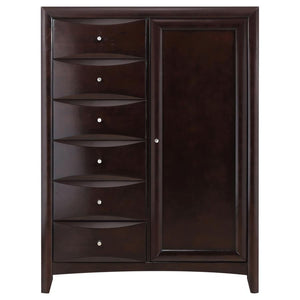 Phoenix - 8-Drawer Bedroom Chest - Cappuccino