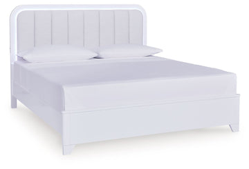 Jarlee - Upholstered Panel Bed