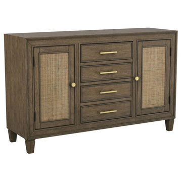 Matisse - 4-Drawer Sideboard Buffet Cabinet - Dark Brown