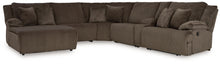 Top Tier - 6 Piece Reclining Sectional