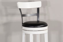 Carriage House - Barstool With Back & Swivel Cushion Seat