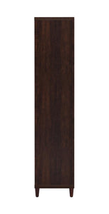 Wadeline - 2-Door Tall Accent Cabinet - Rustic Tobacco