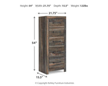 Drystan - Narrow Chest - Brown / Beige