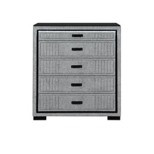 Isaiah - Upholstered Chest With LED Lighting