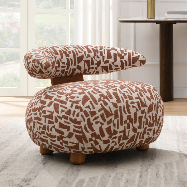 Lynn Accent Chair Brown