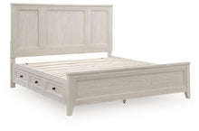 Darbonton - King Panel Storage Bed - Dove White