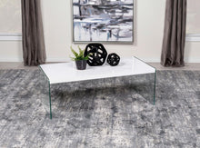 Opal - Rectangular Glass Frame Table