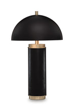 Lemland - Metal Table Lamp - Black / Gold Finish