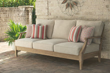 Clare - Beige - Sofa with Cushion