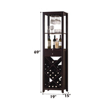 Casey - Wine Cabinet - Wenge