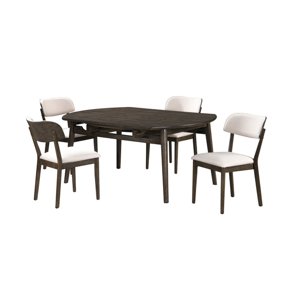 Rex 65" Round Dining Table Set