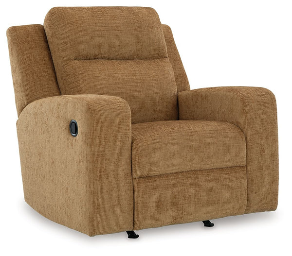 Kanlow Rocker Recliner Honey