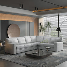 Goma - Sectional Sofa With Sleeper - Light Gray