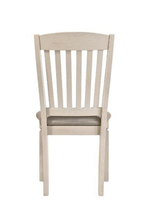 Fedele - Side Chair (Set of 2) - Tan Fabric & Cream