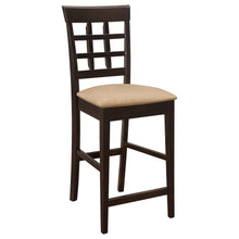 Gabriel 7 Piece Counter Height Dining Set – Cappuccino
