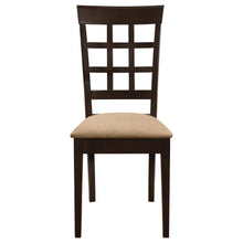Gabriel 7 Piece Oval Extension Dining Set – Cappuccino