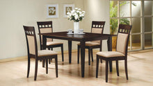 Gabriel 5 Piece Rectangular Dining Set – Cappuccino