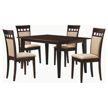 Gabriel 5 Piece Rectangular Dining Set – Cappuccino