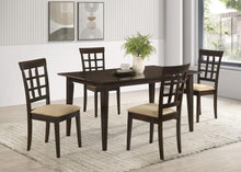 Gabriel 5 Piece Rectangular Dining Set – Cappuccino
