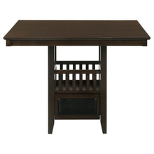 Jaden 5 Piece Square Counter Height Dining Set – Espresso