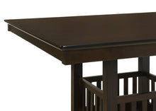 Jaden 5 Piece Square Counter Height Dining Set – Espresso
