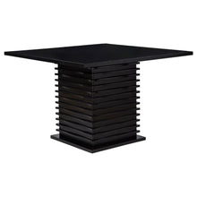 Stanton 7 Piece Square Counter Height Dining Table Set – Black