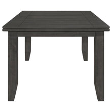 Dalila 6 Piece Rectangular Dining Table Set – Dark Grey